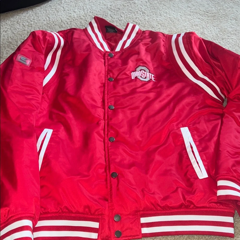 Ohio State Red Varsity Jacket - Picture 1 of 3